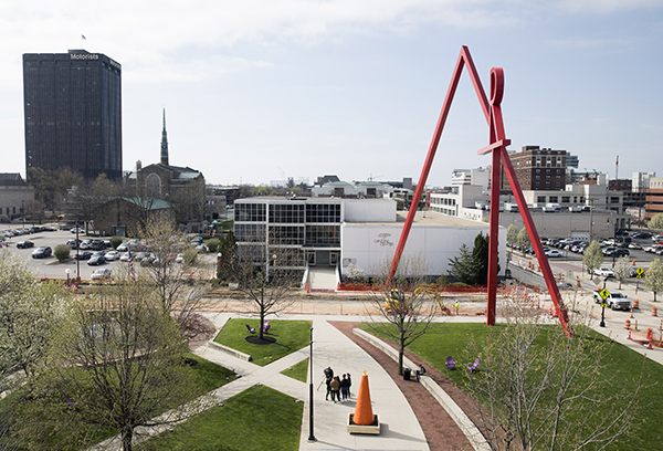 CCAD students oversize cone