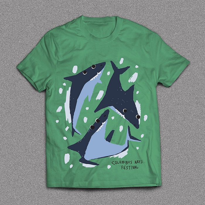 alma kim CCAD student shirt mockup