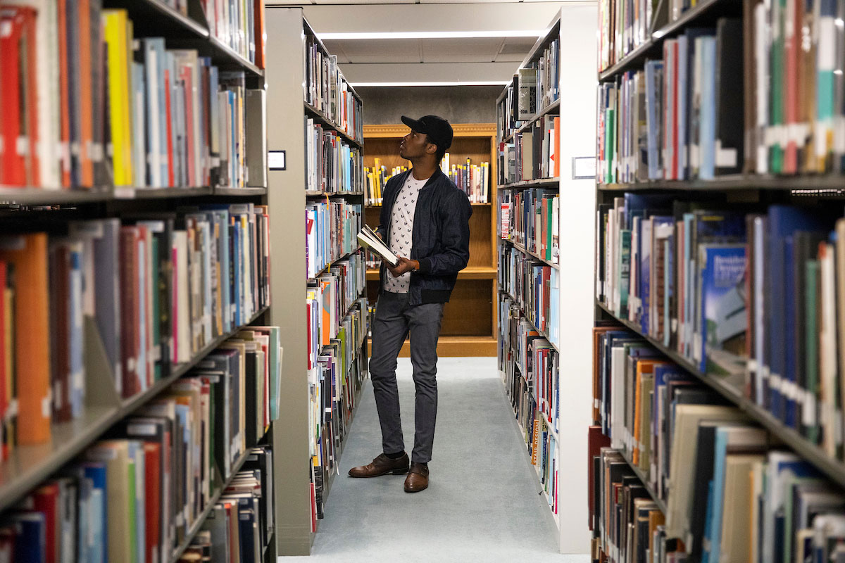 kaycee in library