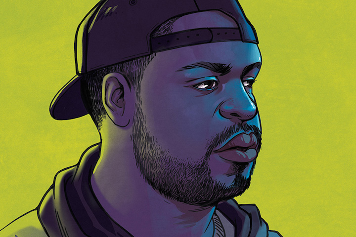 Portrait of alum in 614 magazine