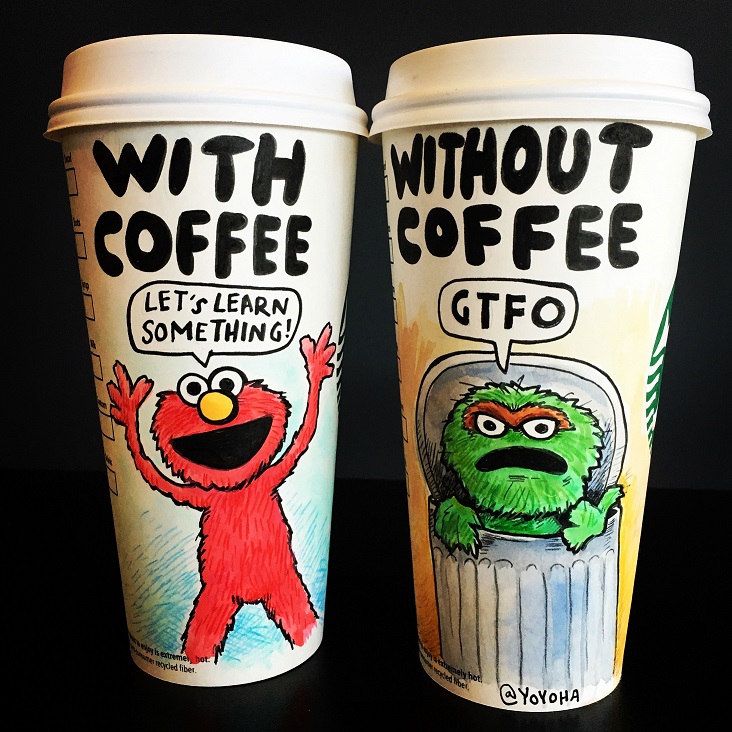 sesame street coffee