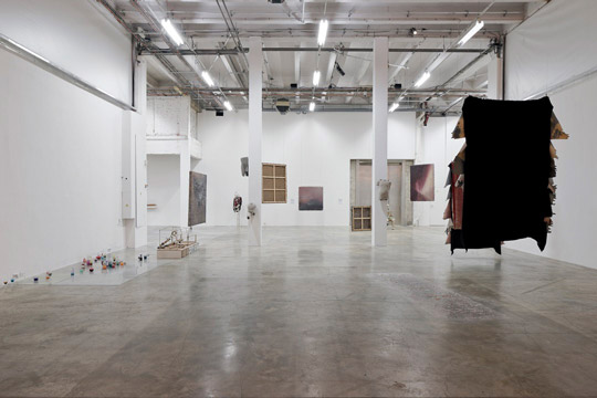 Life at CCAD, Image of Instillation, view of various pieces displayed in a gallery against white walls