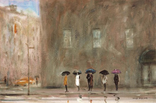 "Waiting for a cab on Park Avenue" by Max Moran