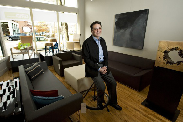 Industrial Design, Tim Friar owner of Grid Furnishings in Columbus's Short North