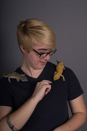 shae with lizards