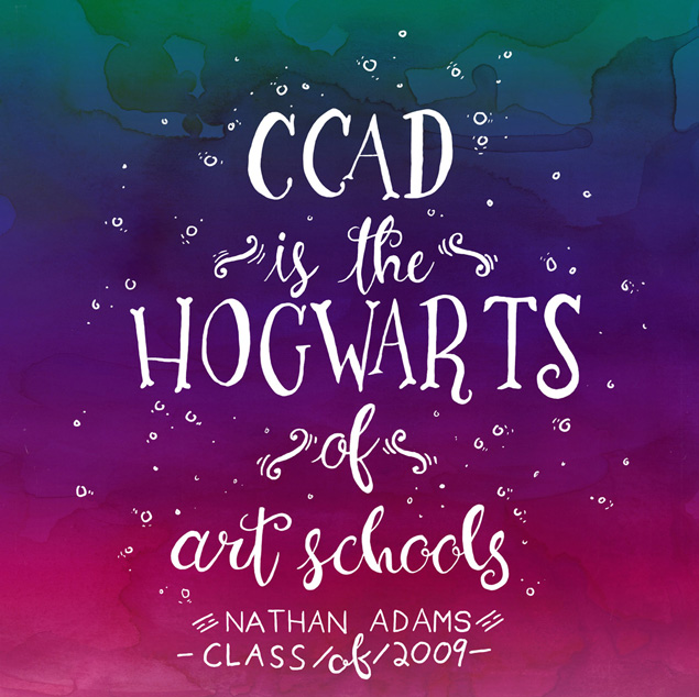 Animation, Fine Arts, Illustration, CCAD is the Hogwarts of art schools