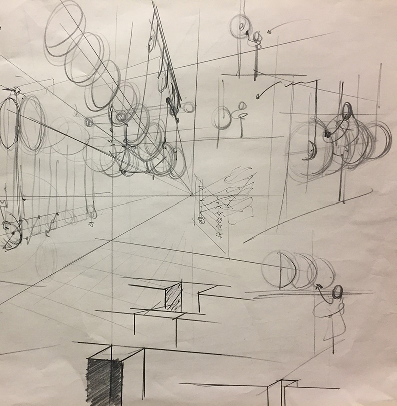 conor heisler bike shop sketch