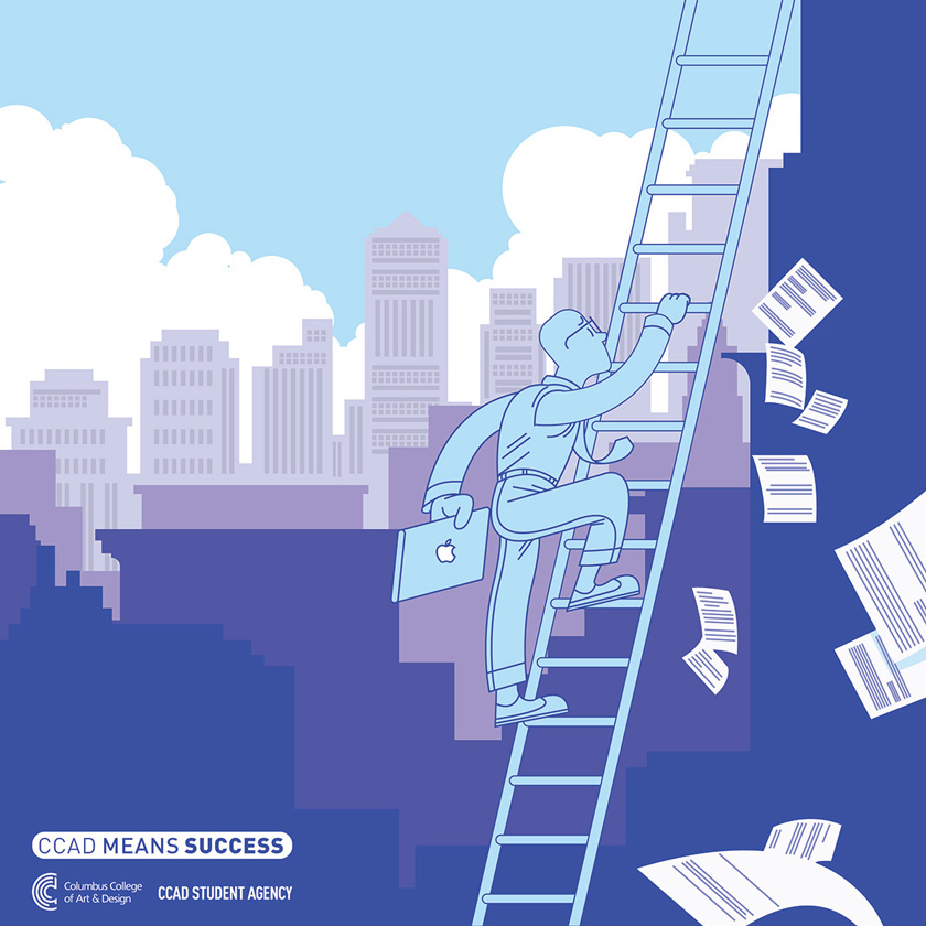 Illustration CCAD Corporate Ladder