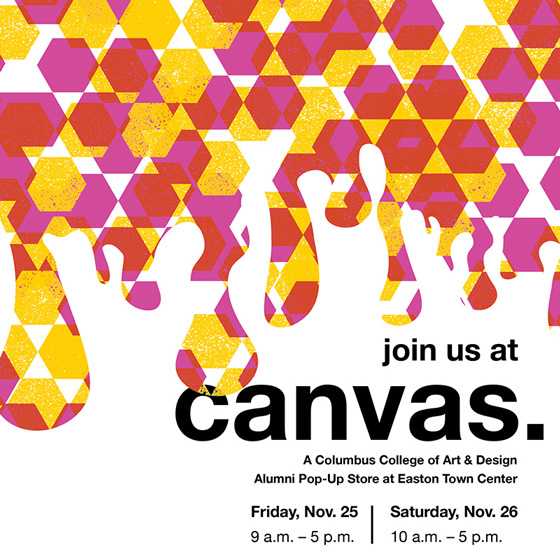 Canvas: A CCAD Alumni Pop-Up Store at Easton