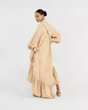 statement sleeves fashion show lookbook image