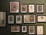 frames on wall