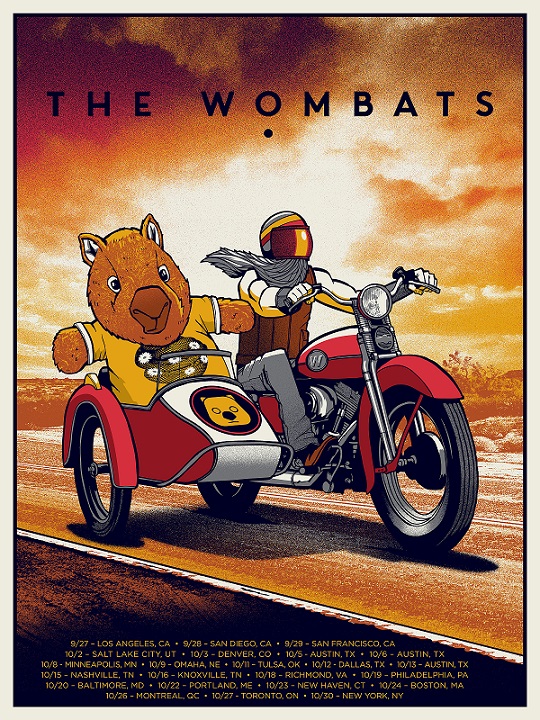 the wombats poster